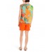 Marccain Sports - YS 5119 W42 - Plisséblouse in hawaii print